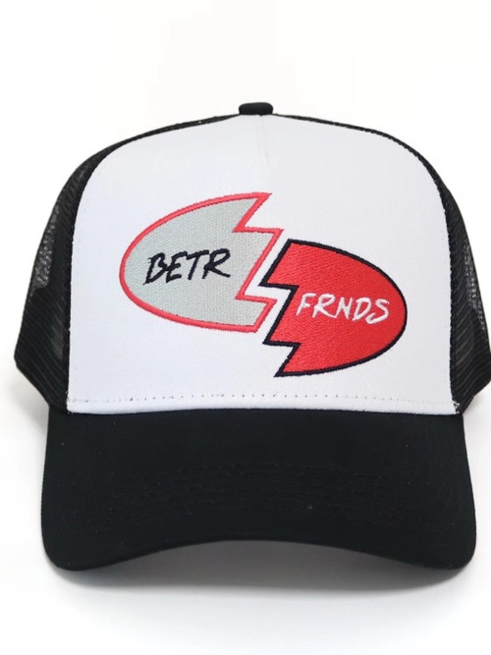 Black & White Trucker Hat